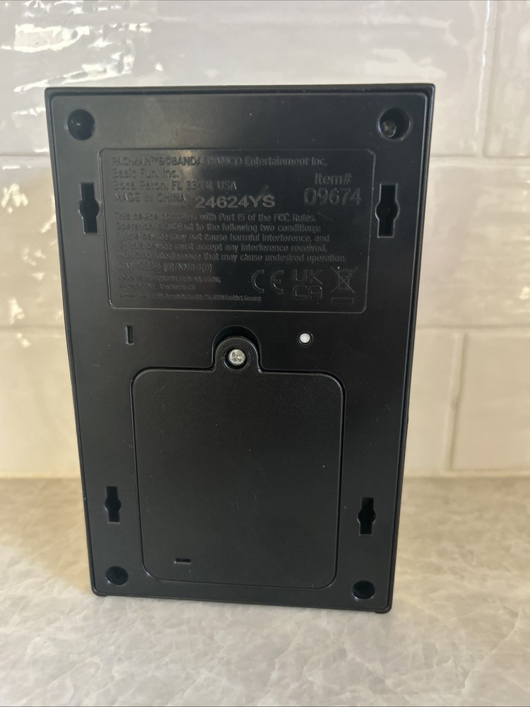 Basic Fun Pac-Man Handheld Mini Arcade Game Bandai Namco Pacman Tested Working