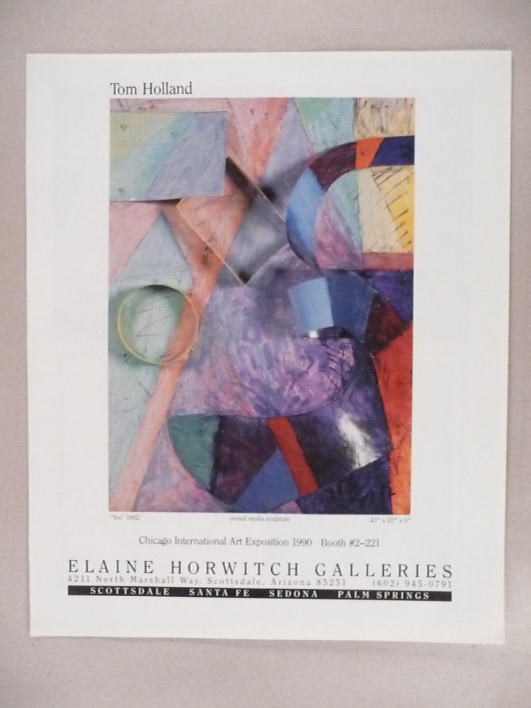 Tom Holland MAGAZINE AD - 1990