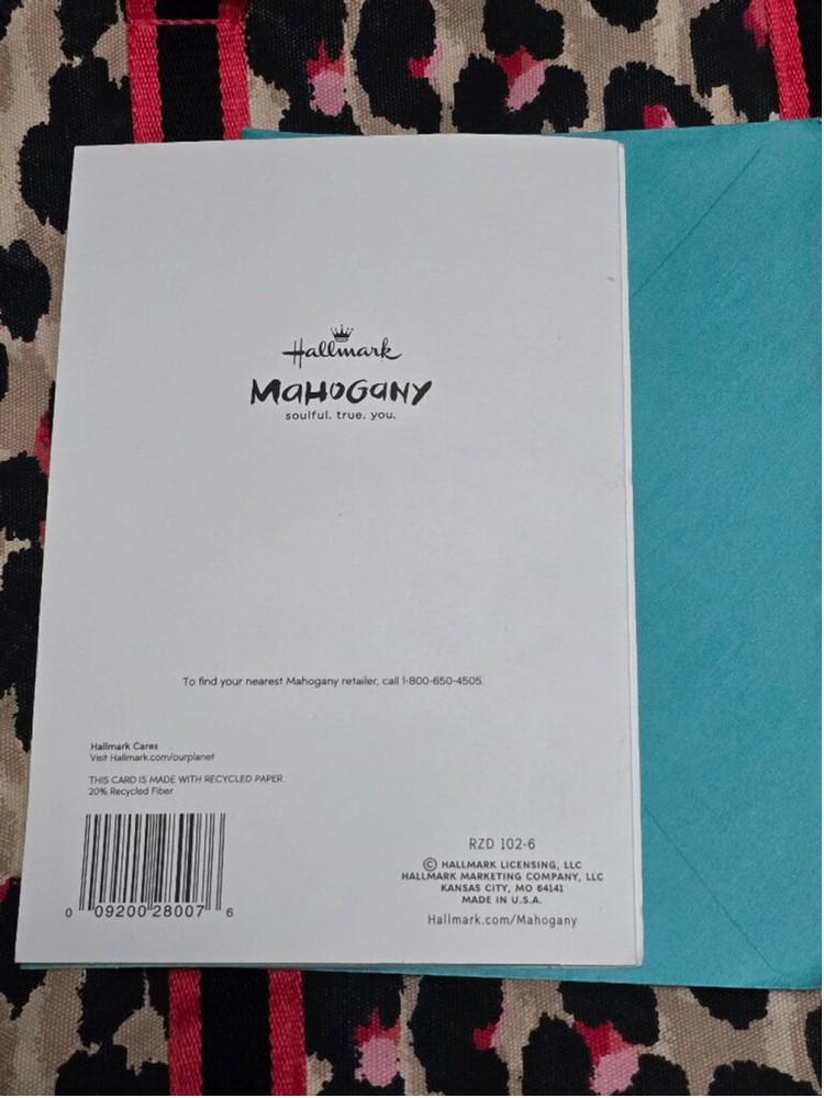 Hallmark Birthday Card for Son Blue