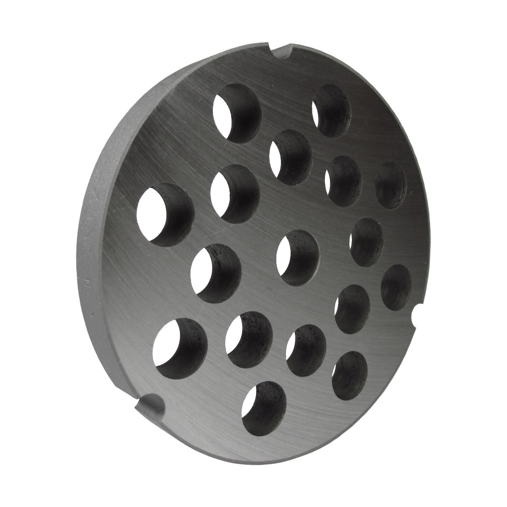 Grinder plate for #32 grinders with 1/2" hole, reversible