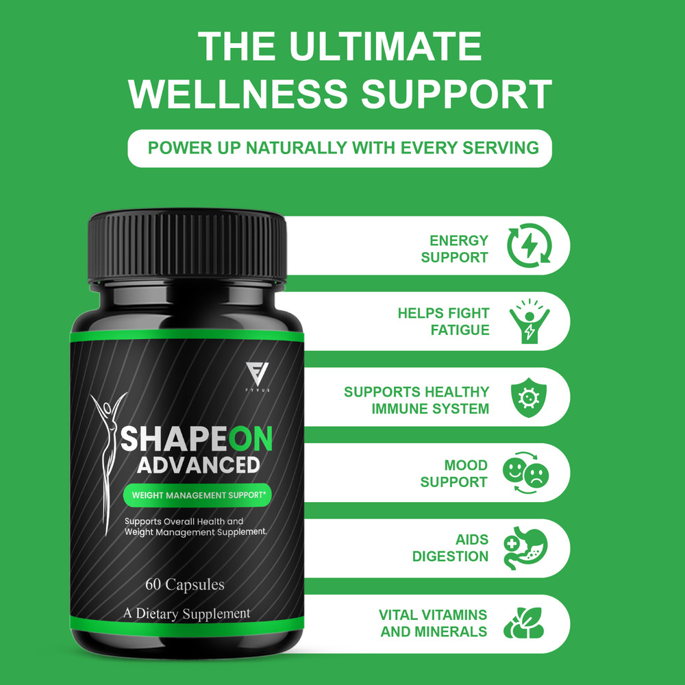 ShapeOn Advanced Capsules, Shapeon Weight Management (60 Capsules)