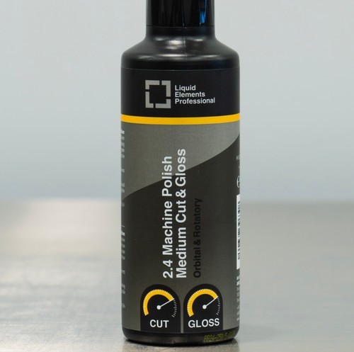 Liquid Elements 2.4 Machine Polish | Medium Cut & Gloss Yellow 250ml