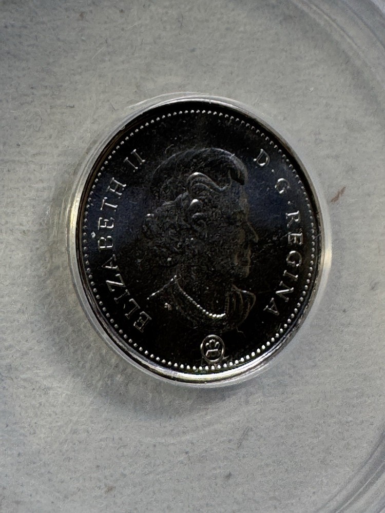 2012 Canada 5 Cents Graded MS 68 by ANACS