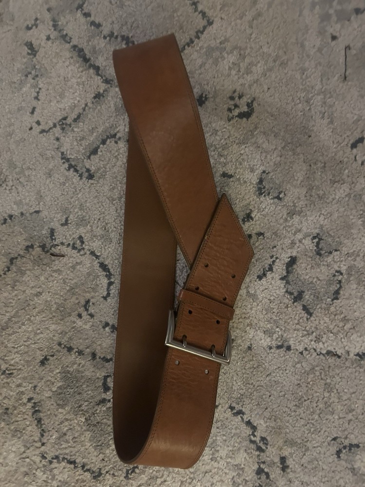 Fossil High Waisted Belt. Size L Leather