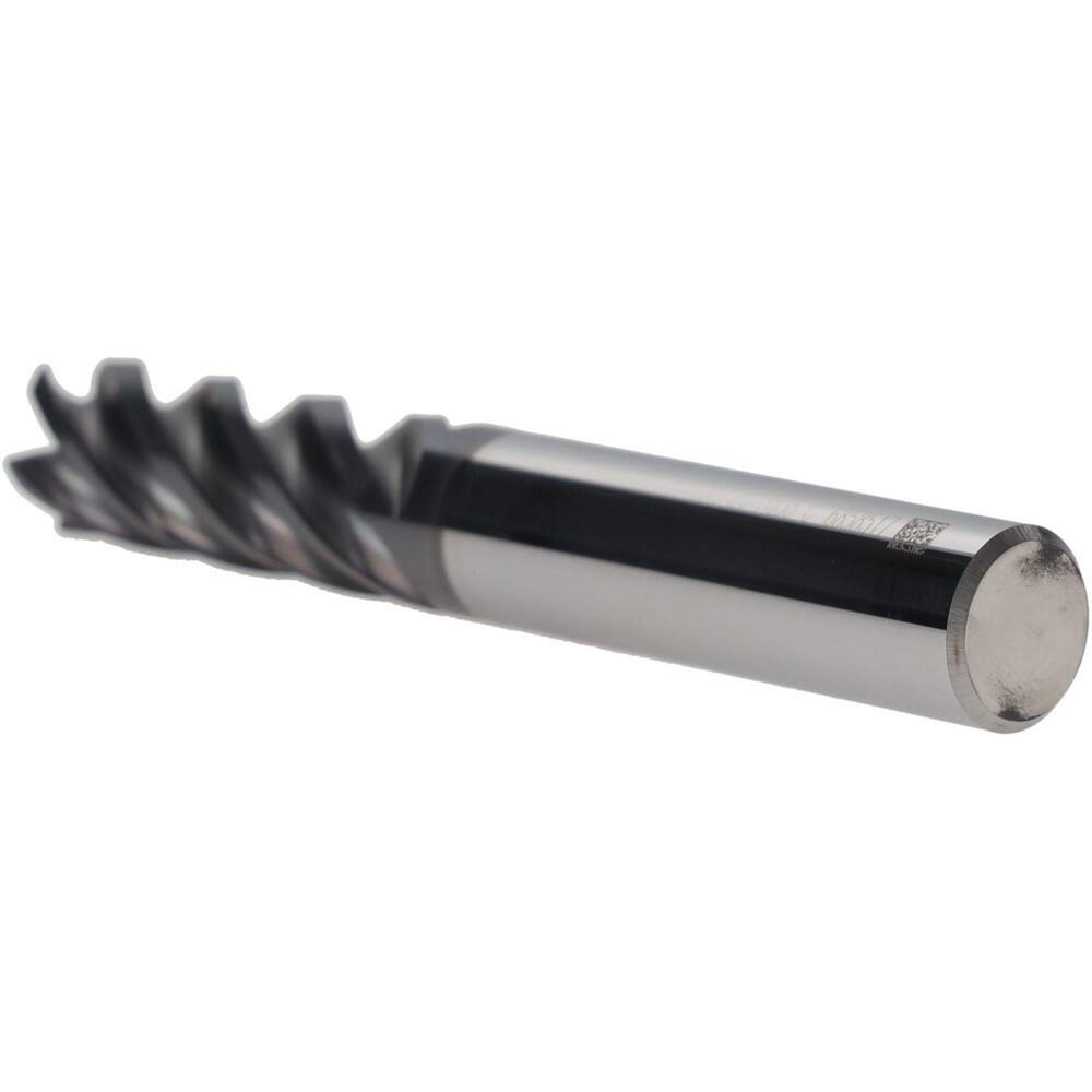 Iscar 1/2" Diam 5 Flute Single End Solid Carbide Corner Chamfer End Mill TiAl...