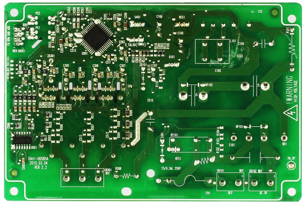 Samsung Refrigerator DA41-00614F Pcb Assembly Inverter