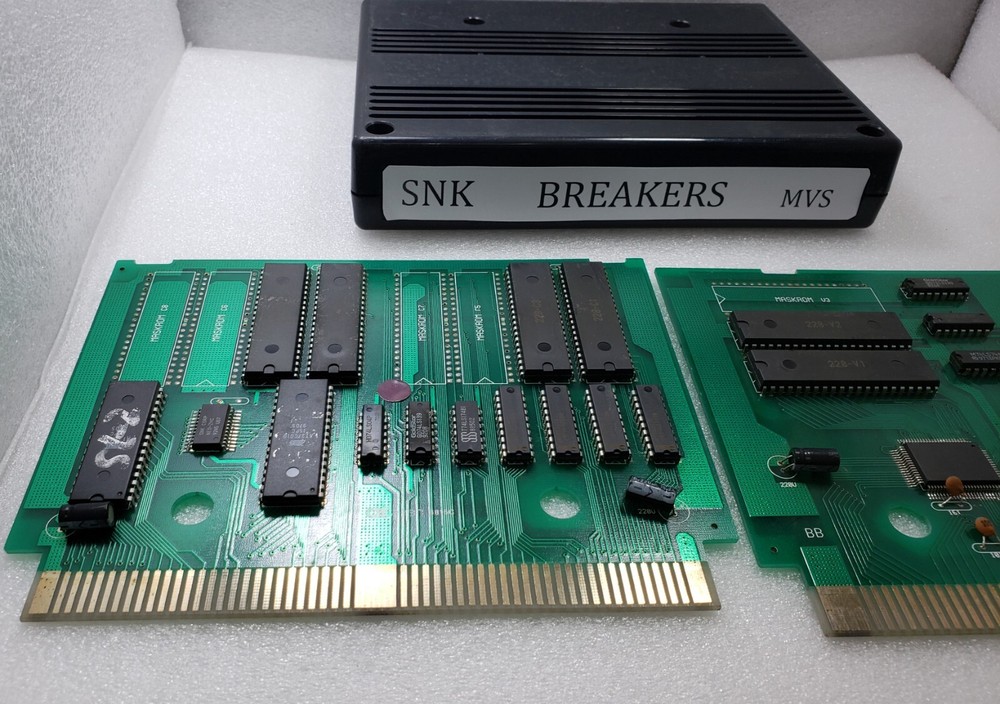 Breakers MVS Cart Arcade Video Game Japan SNK 1996