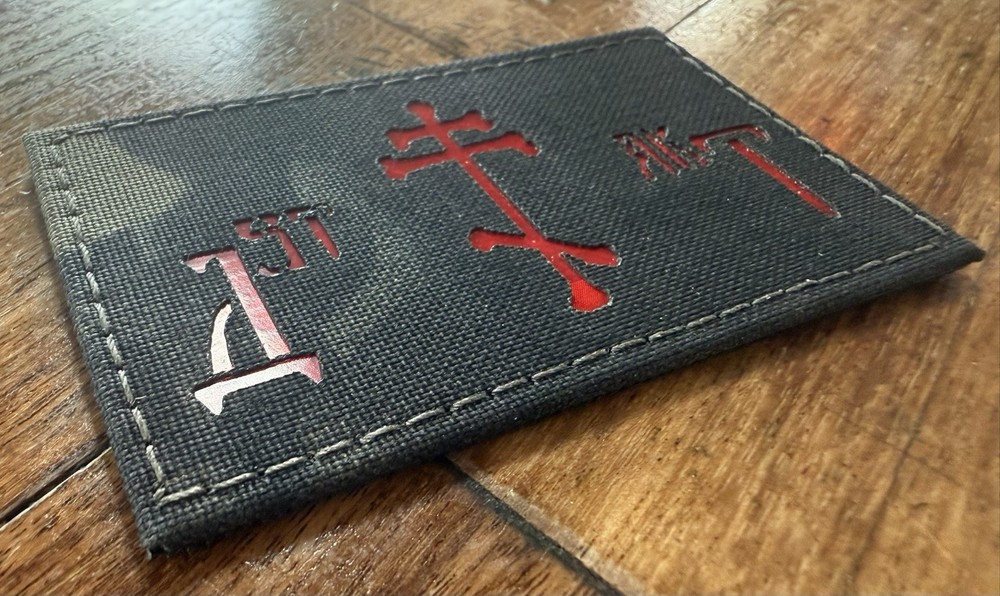 Distrikt15 “Kosti” Patch Multicam Black/Red Variant