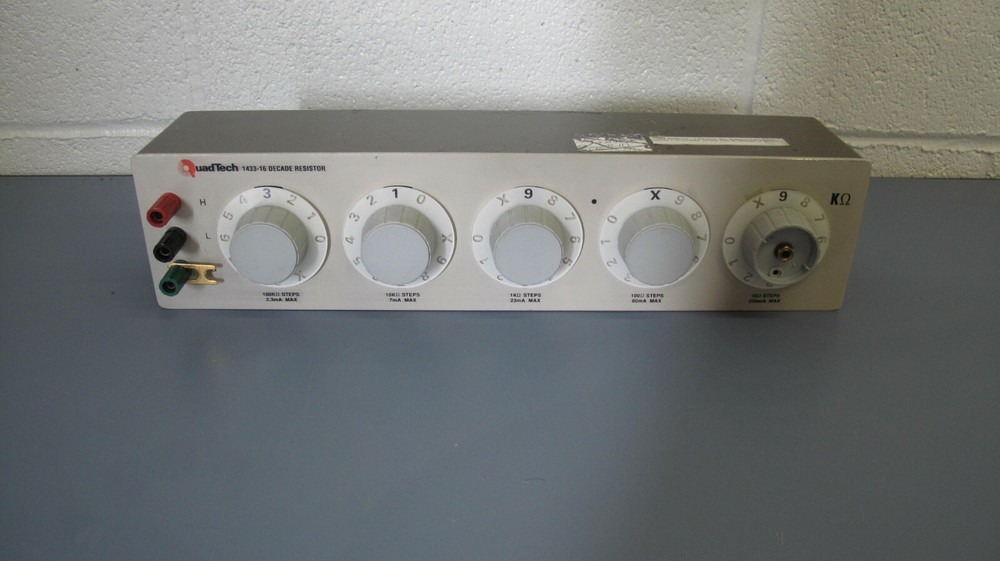 Quad tech 1433-16 Decade Resistor