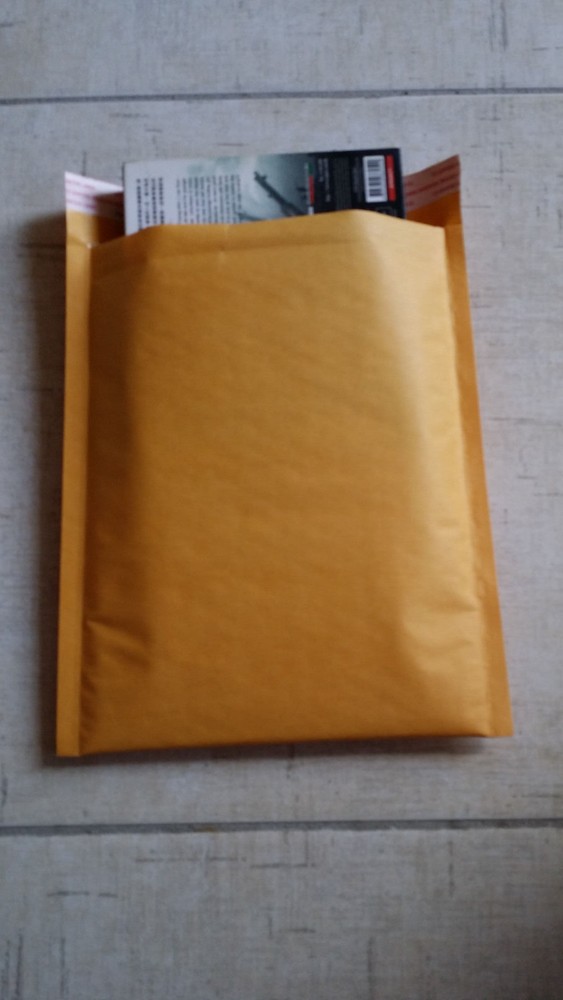 50 #000 4x8 kraft bubble mailer padded envelope **use space 4"x7"
