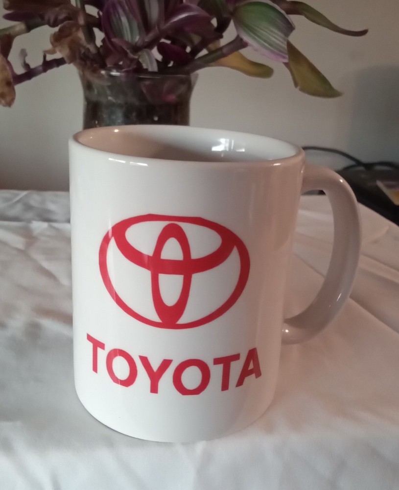 Toyota Mugs material ceramic  11 oz