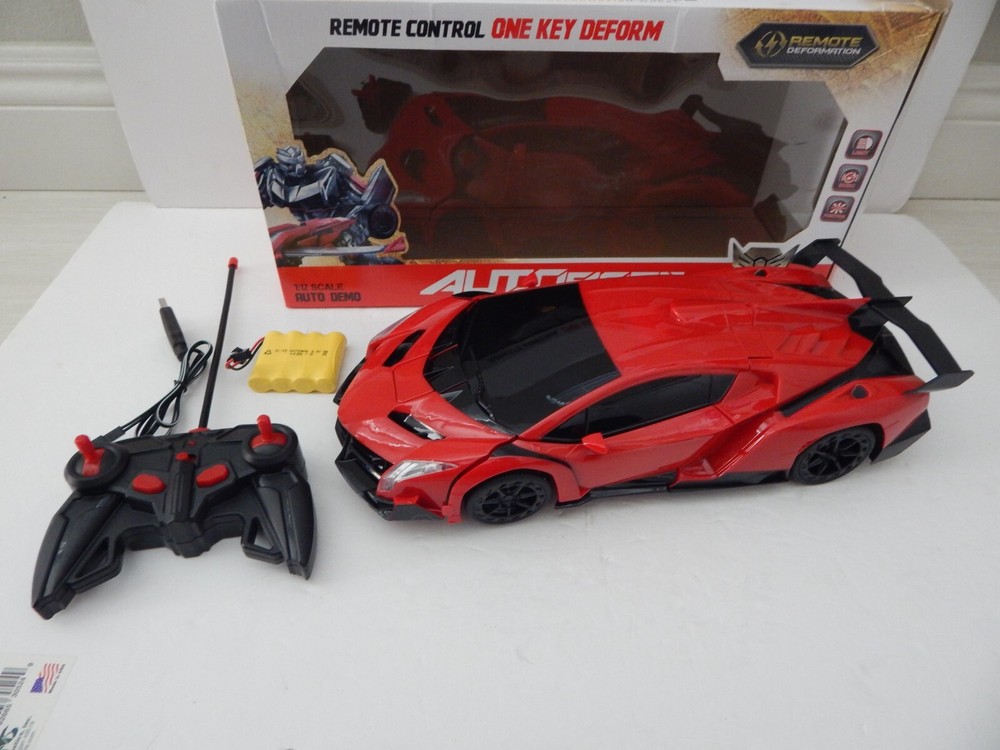 Autobots Remote RC Deformaion Model Red New