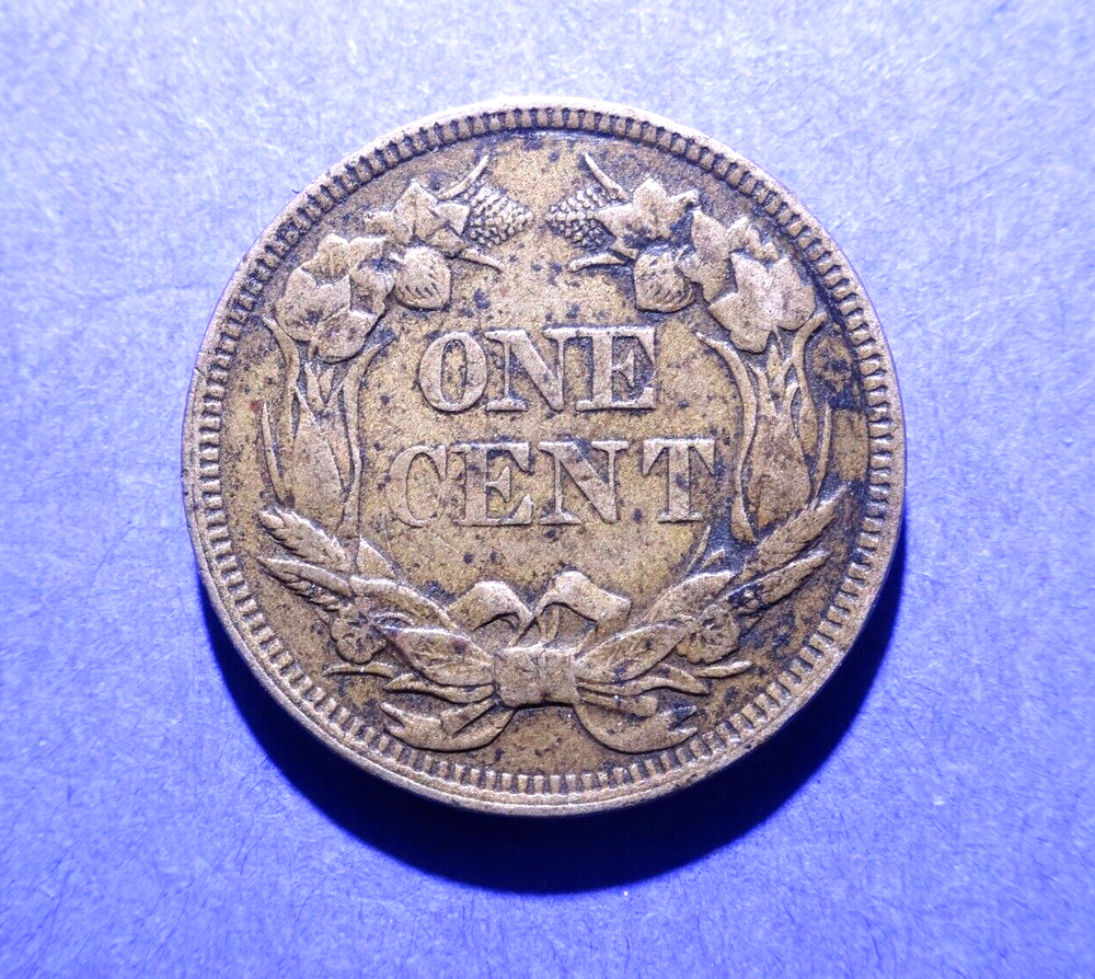 1857 Flying Eagle Cent XF