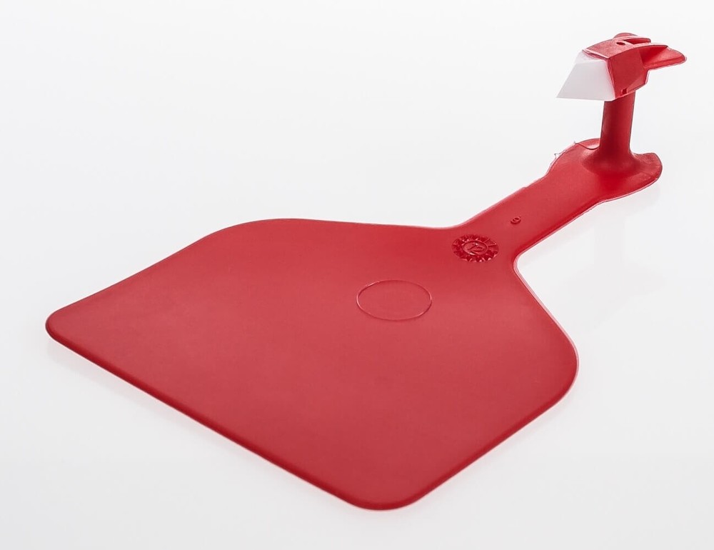 Z Tag Blank Feedlot ID tag, Red, 50/pack