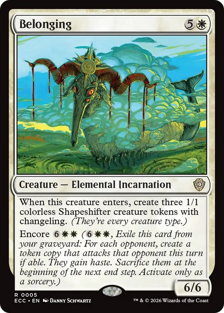 Belonging [Lorwyn Eclipsed Commander]