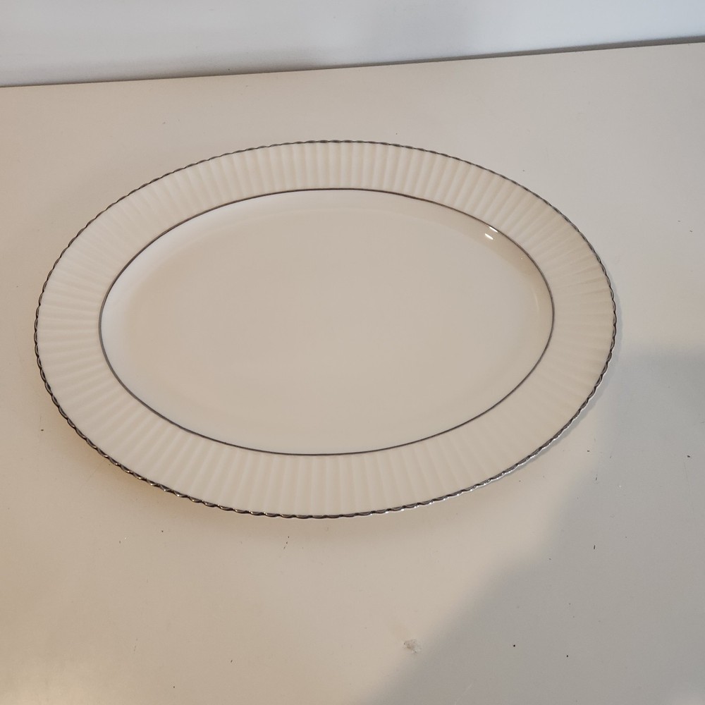 Lenox Medium Serving Platter Colonnade W-306 Gold 16”
