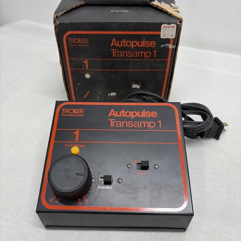 Troller Autopulse Transamp 1 Model Railroad Power Pack TESTED