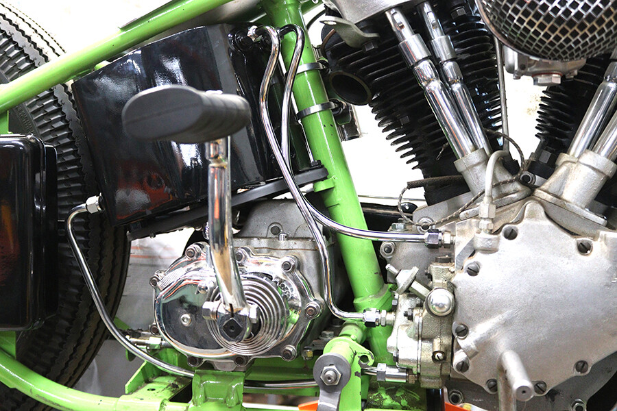 Chrome Oil Line Set fits Harley Davidson