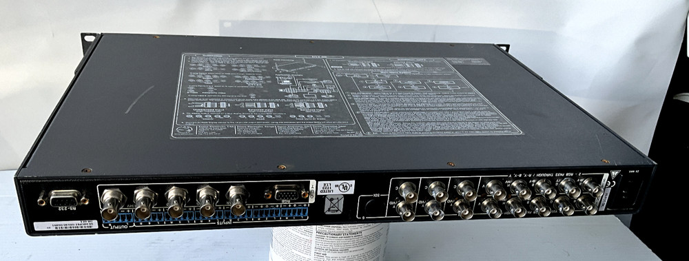 Extron DVS 406 Six Input RGBHV Composite S-Video Component Video Scaler Switcher