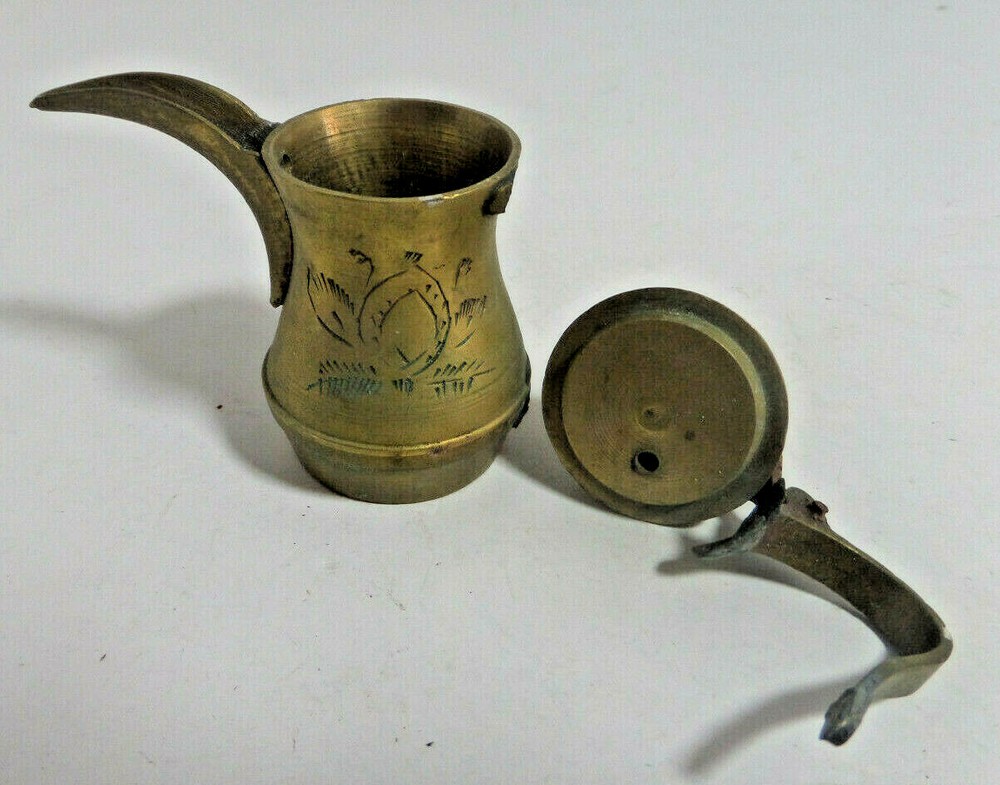 minature brass teapot midle eastern style