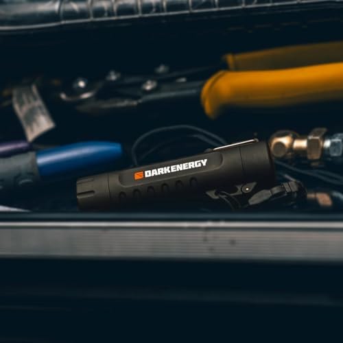Plasma Lighter with Mini Flashlight | Rechargeable Dual-Arc Plasma Beam, Black