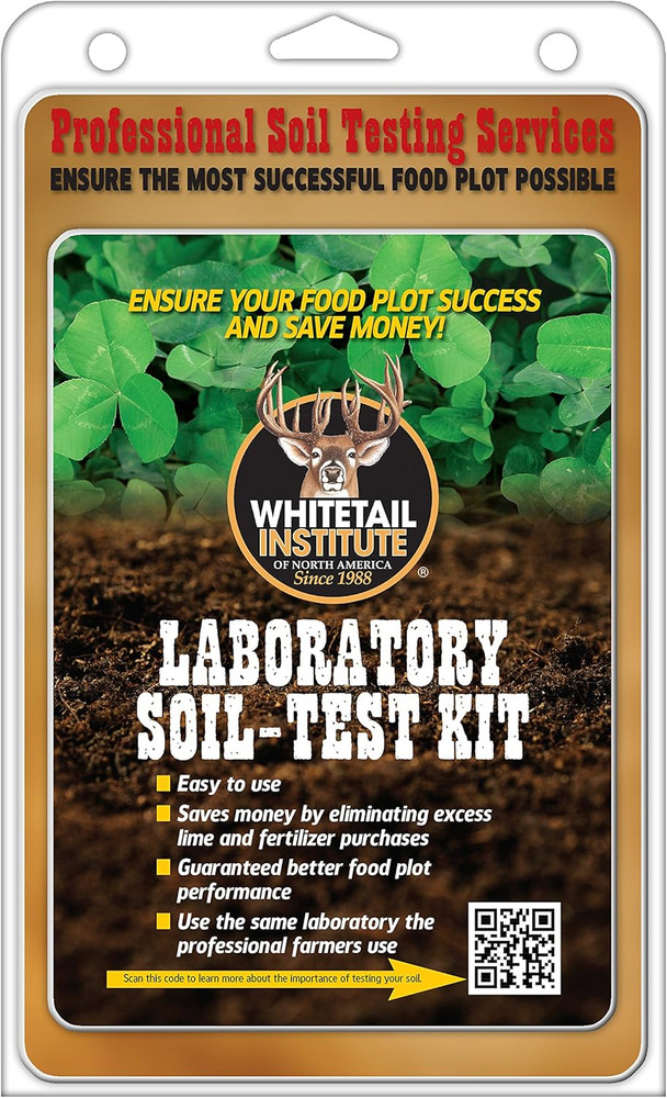 Laboratory Soil Test Kit, Ensures the Most Successful Deer Plot Possible, Profe