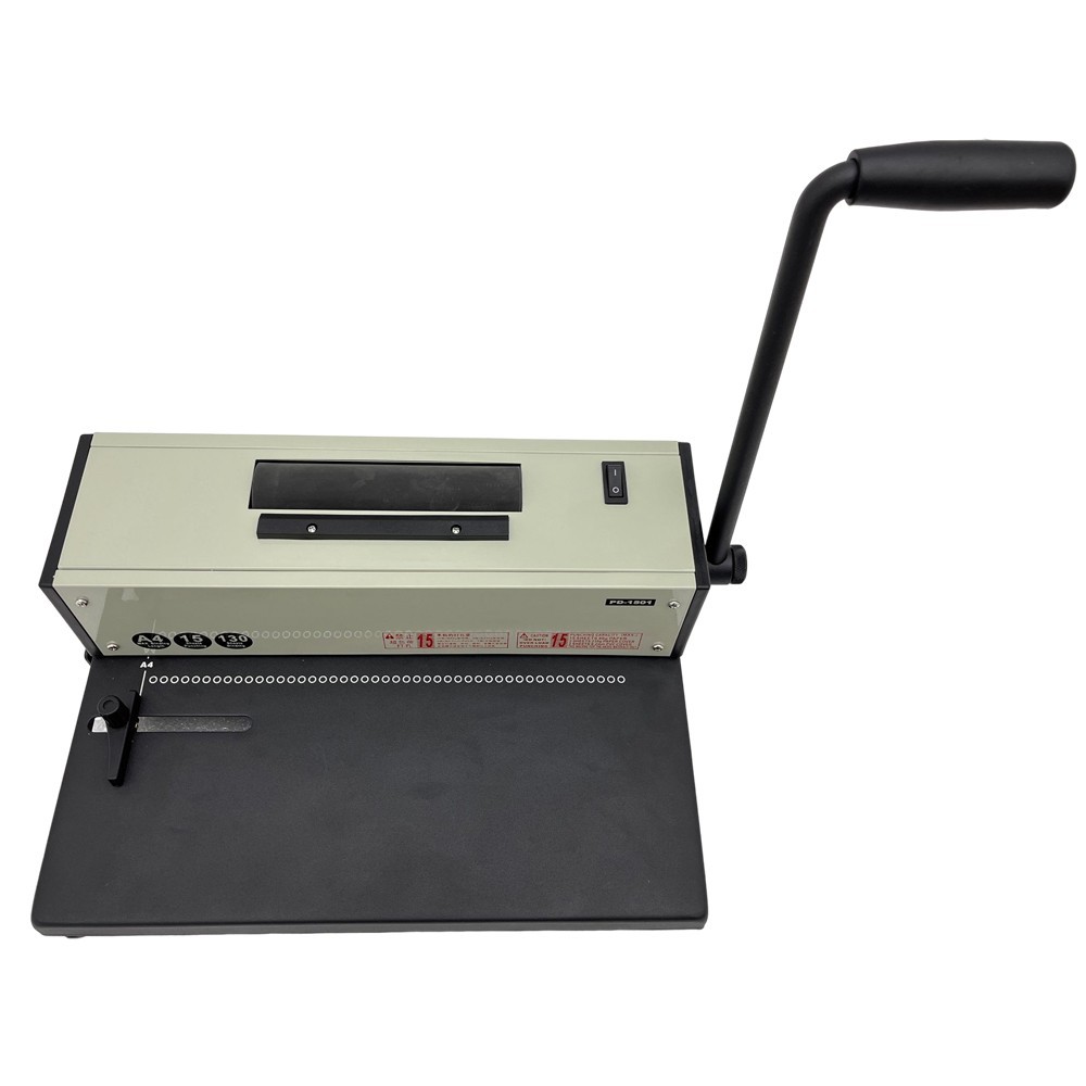 Electric Spirl Coil Binding Machine Office Document Plastic Spiral Coil Binder