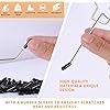 Pegboard Hooks 25 Pack 4" Silver for 1/8" Board