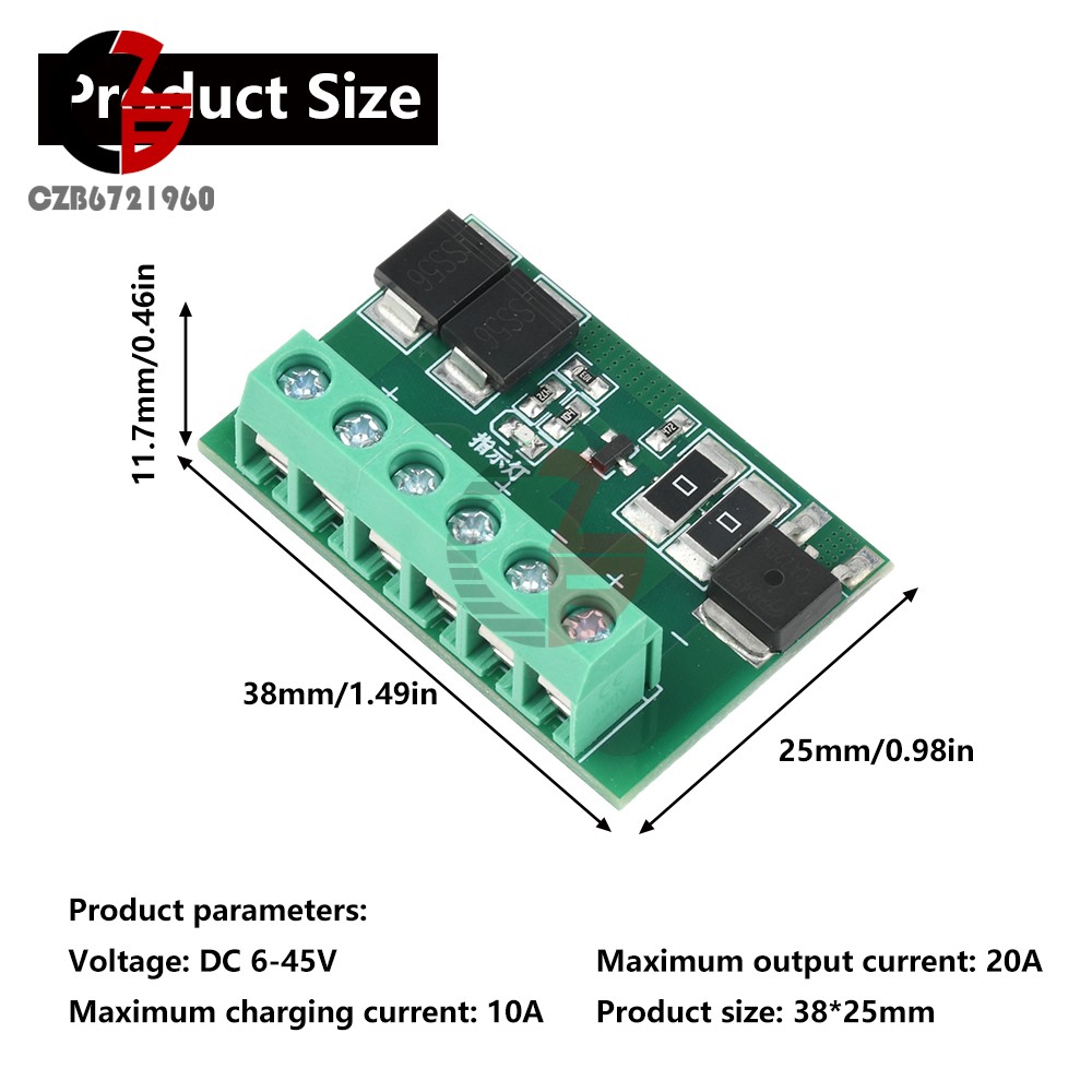 DC 6-45V Solar Street Light Circuit Board LED Light Solar Light Driver Control