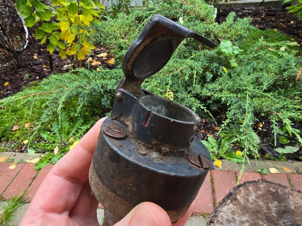 WW2 Accessories from the German bunker relic.