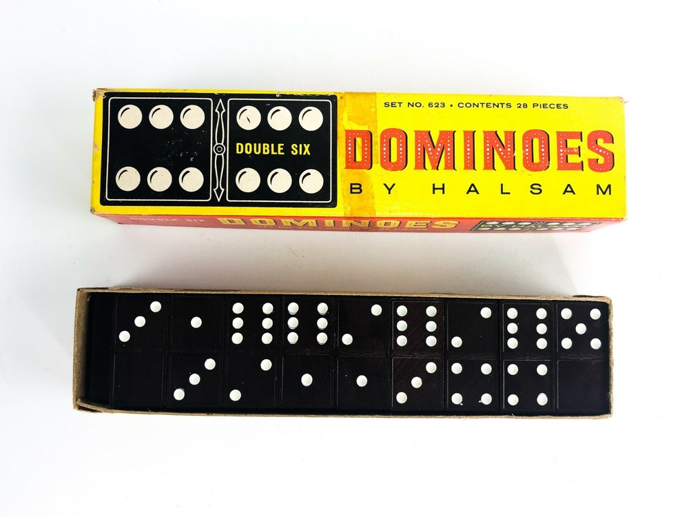 Vintage Halsam Domino Set