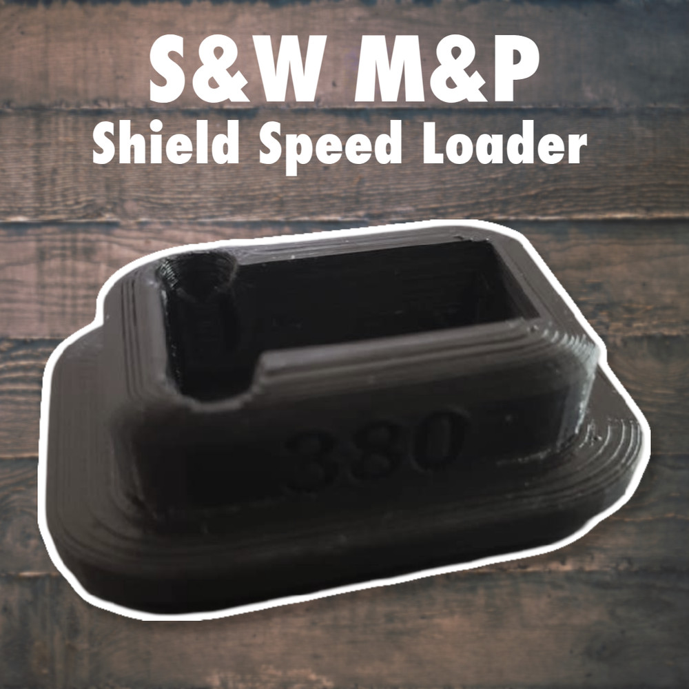 Custom Magazine Speed Loader for Smith & Wesson M&P Shield 380