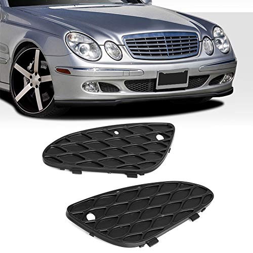 Front Left and Right Bumper Grille Insert Mesh Cover for - E-Class W211 E320