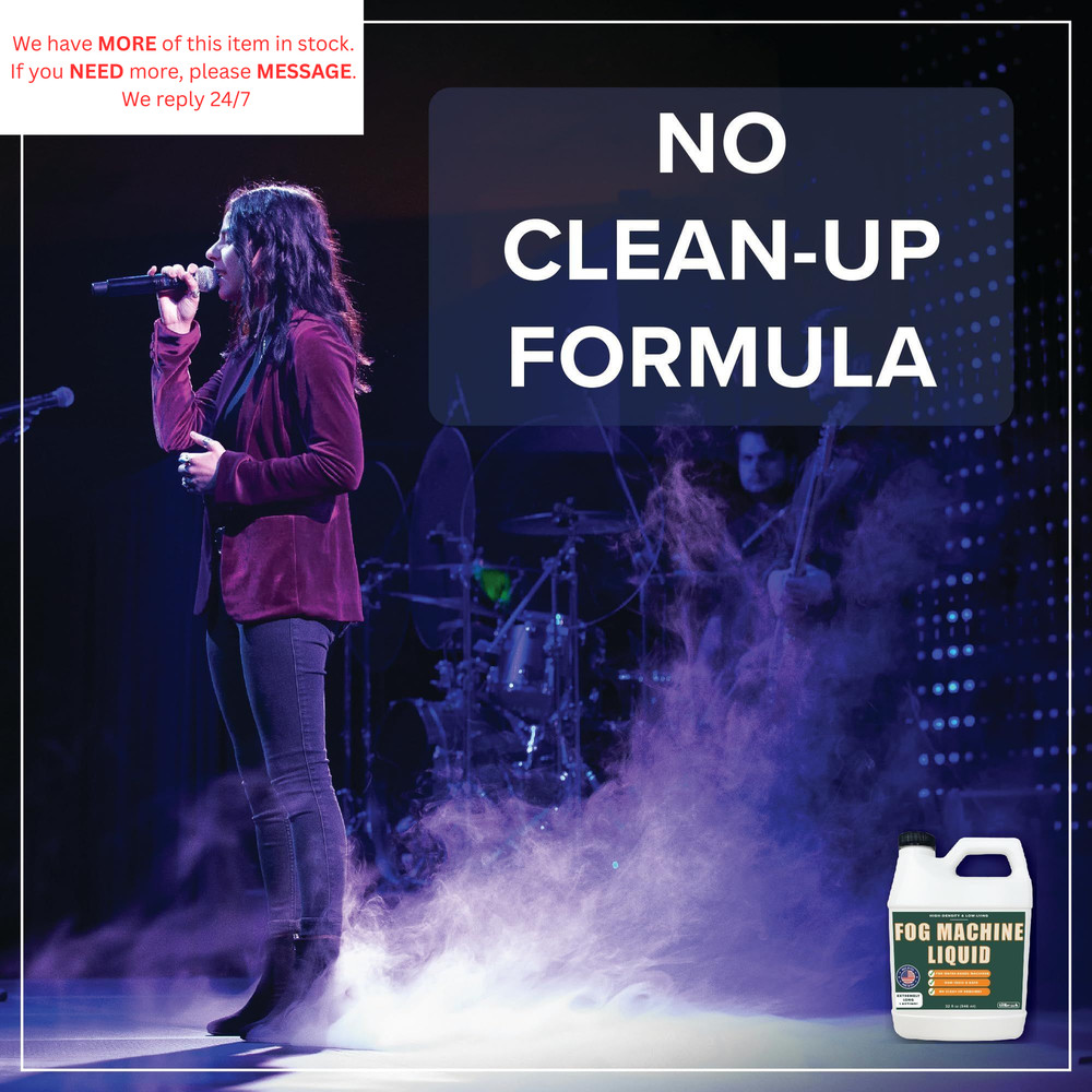 Fog Machine Liquid - 32 oz Tillbrook Fluid - High Density &...