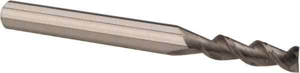 Accupro 1/2", 1" LOC, 1/2" Shank, 3" OAL, 2 Flute, Solid Carbide Square End M...