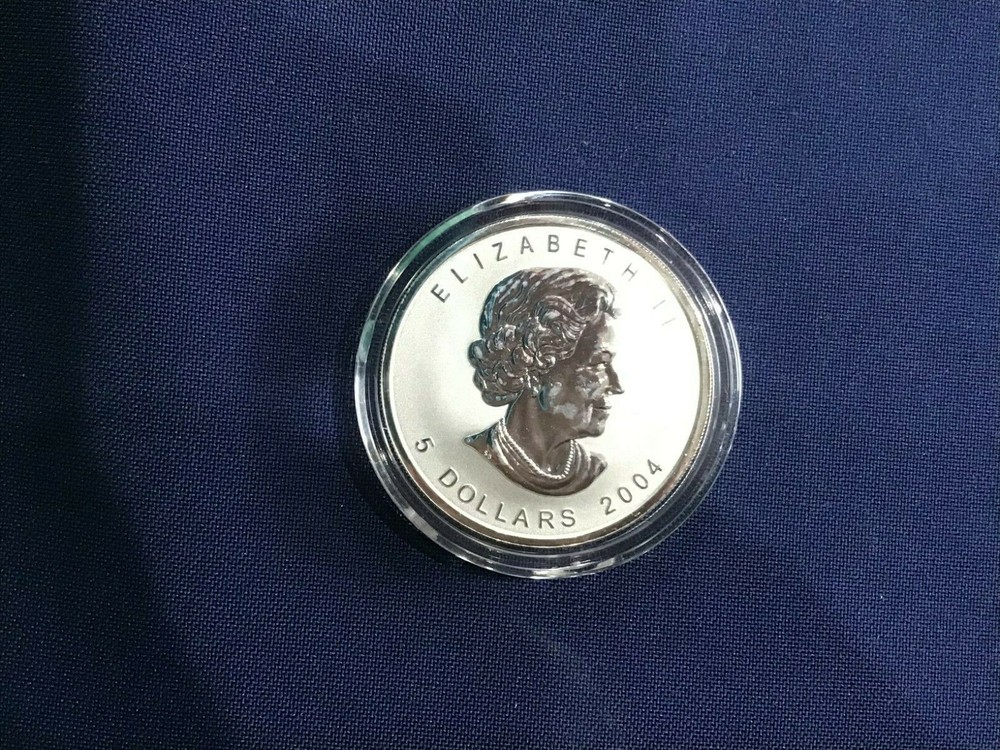 2004 Canada Silver Maple Leaf Zodiac with Taurus Privy Mark Reverse Proof