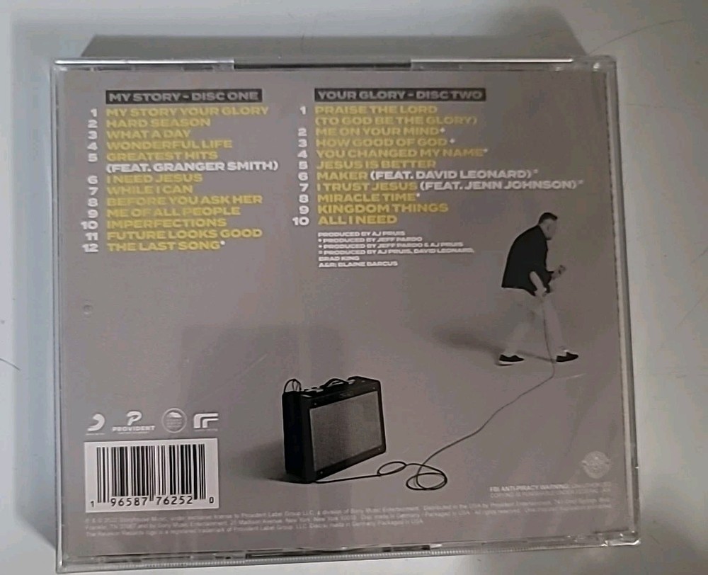 (New) Matthew West My Story Your Glory Signed CD