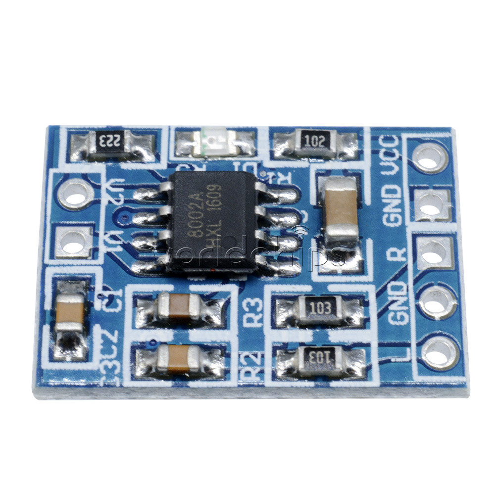 20PCS Mini Audio Voice Amplifier Module HXJ8002 Power Amplifier Replace PAM8403