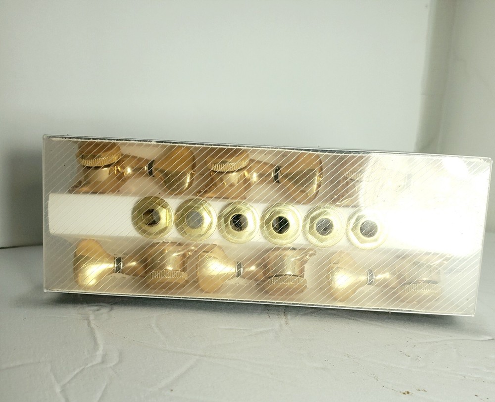 Machine Heads By Guyker, Golden NIB