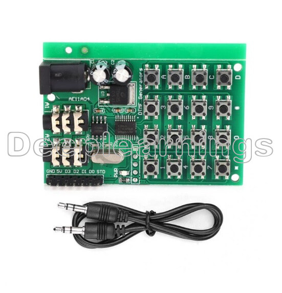 Keypad DTMF Generator Module Audio Encoder Transmitter Board for Arduino NEW
