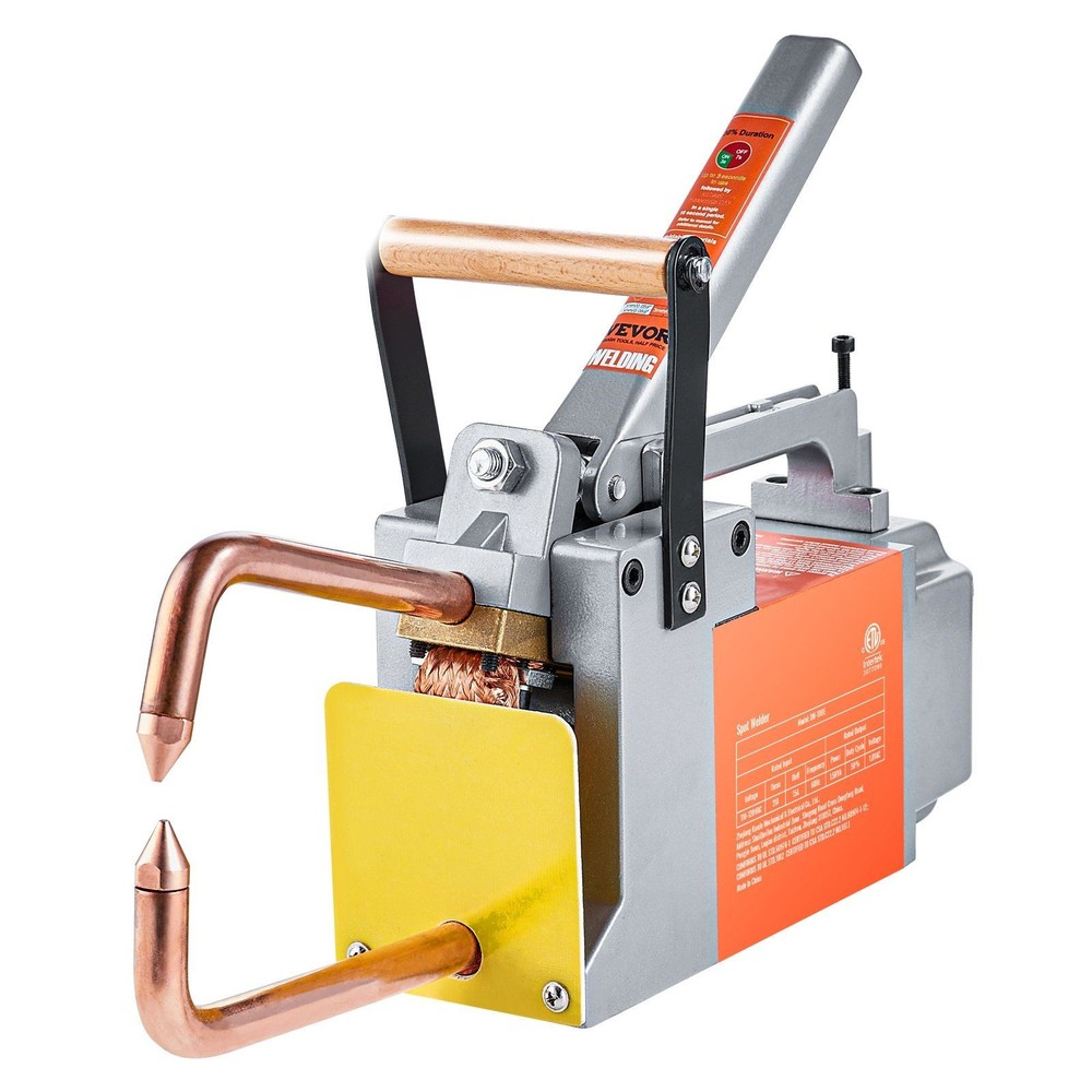 Fast Spot Welding Machine 1.5KVA 6500A 1/8in Support