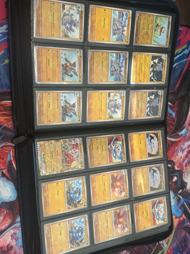 Pokemon Stellar Crown: Master Set 264 Cards NO BINDER!!