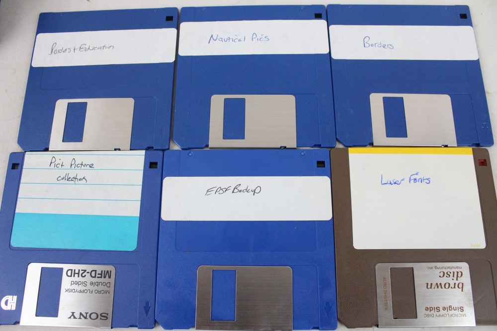 38 Vintage Computer Asgard Software Disks Artwork TI-994A Texas Instruments