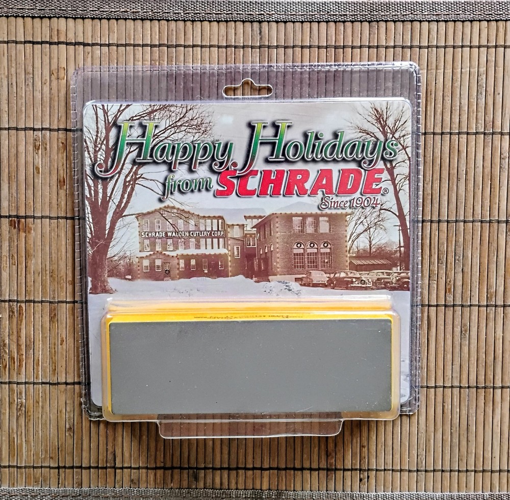 NEW Schrade Everlasting Sharp Diamond Sharpening Block Knife Sharpener