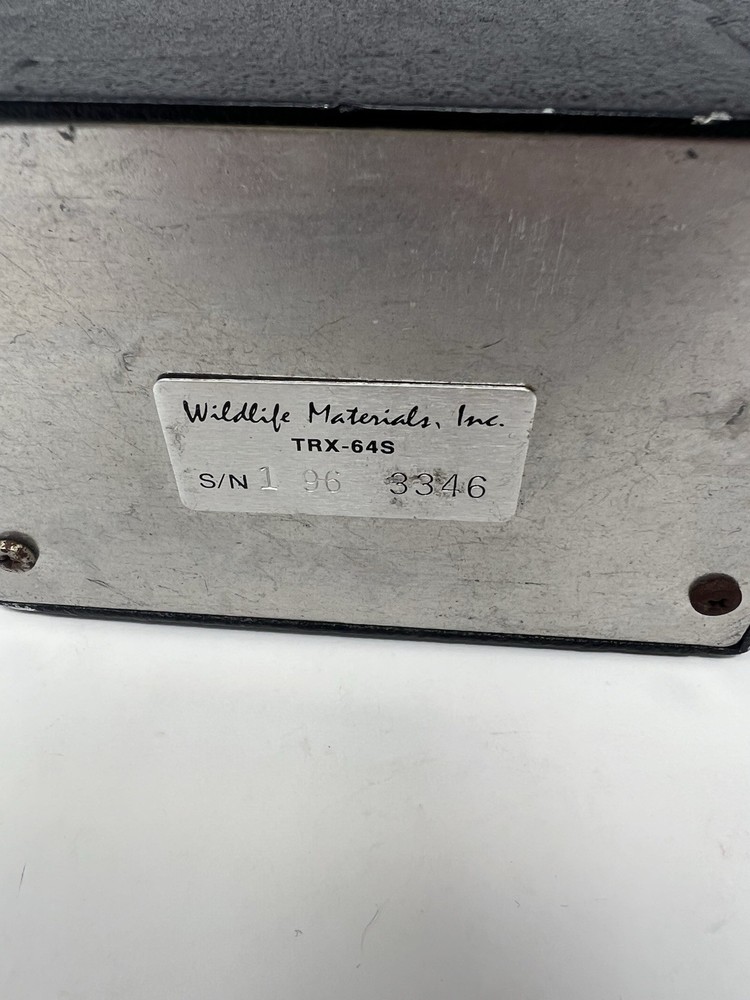 Wildlife Materials TRX-10s 64S Tracking Untested
