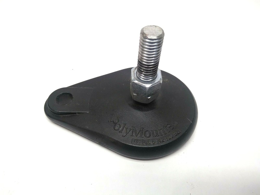 S&W Manufacturing POLYMOUNT Teardrop Leveling Mount Machine Foot 5/8-11 2" Stud
