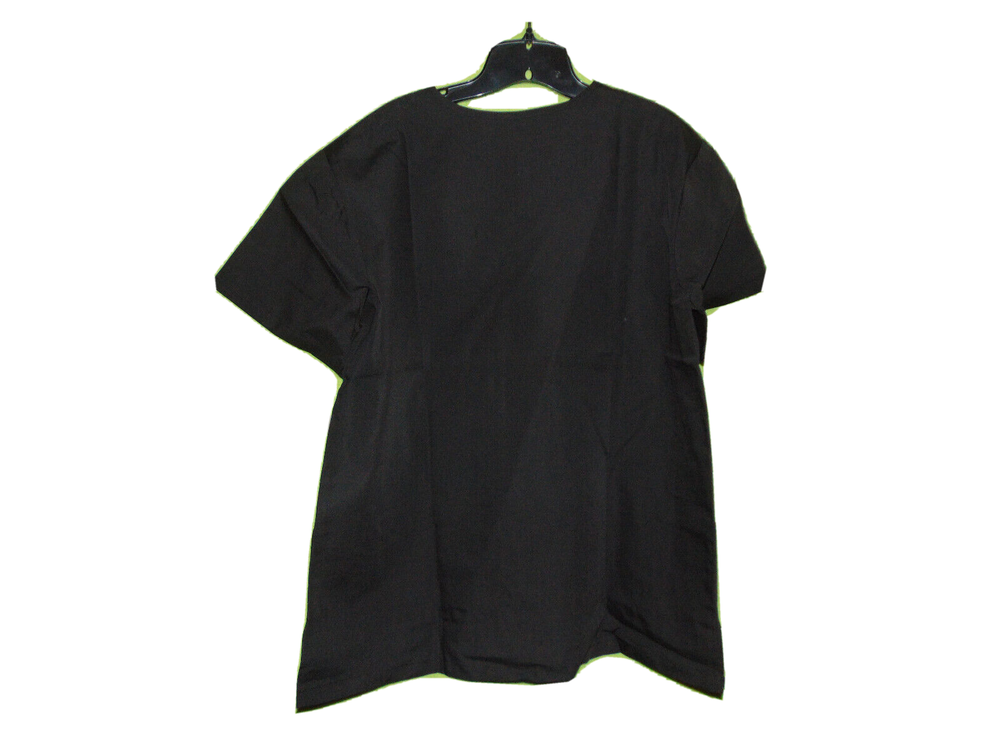Dagacci Black Scrub Top Large New T-1000