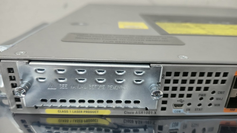CISCO ASR1001-X with two power supply