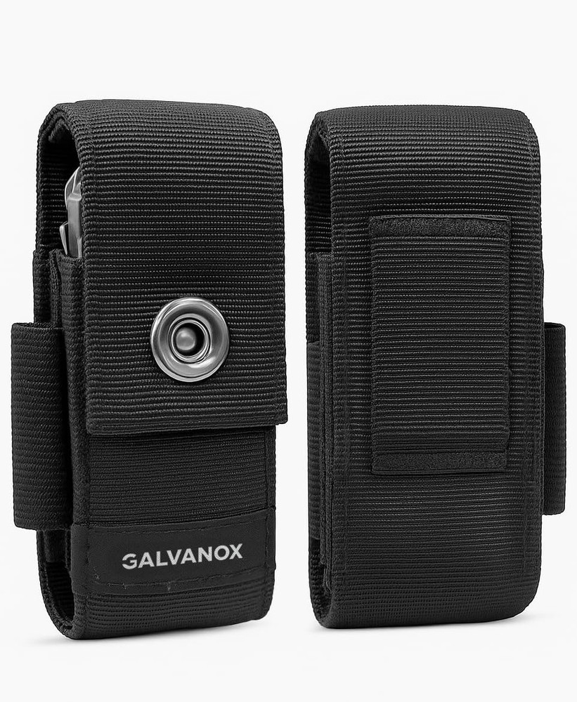 Nylon Sheath for Leatherman Multi-Tools - Medium Holster Pouch for Belt with Bit