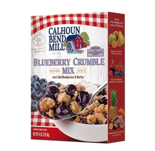 Calhoun Bend Mill Blueberry Crumble Mix 2 Pack